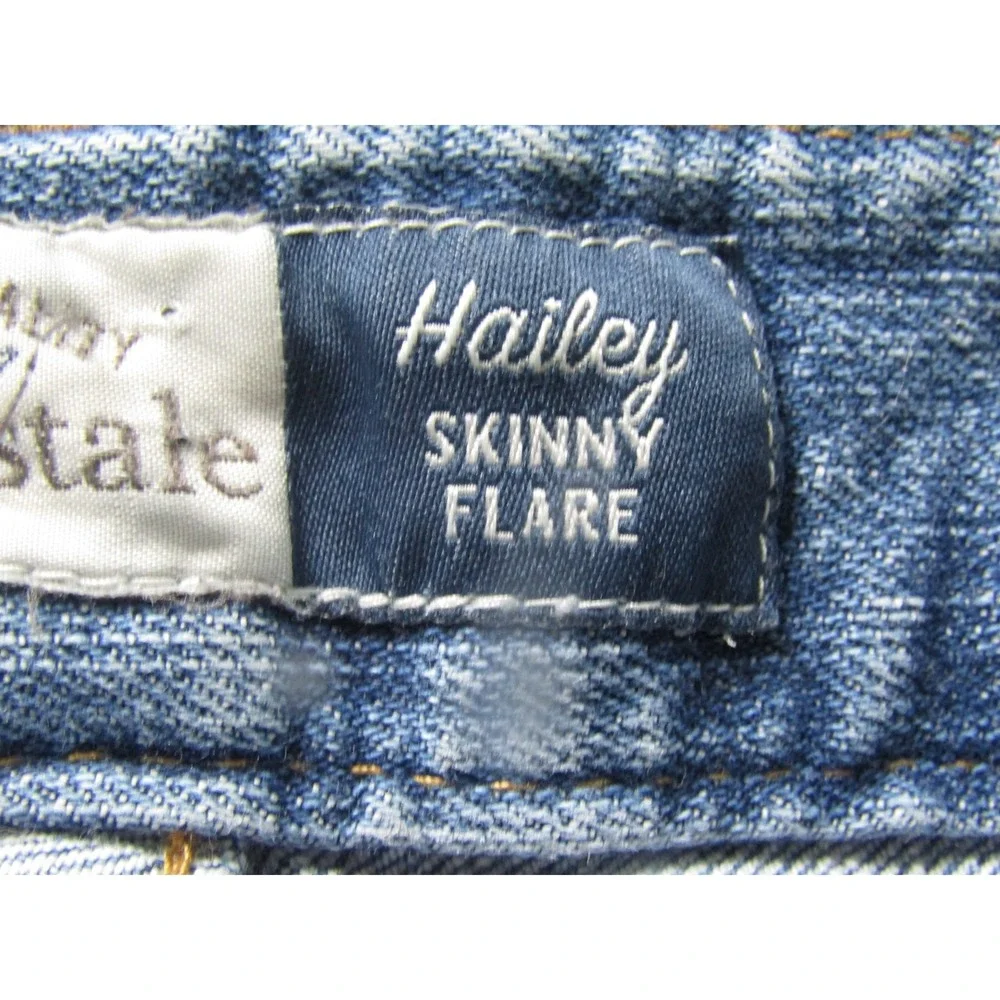 Aeropostale Bootcut Jeans Womens‎ Blue Excellent Low Rise Medium Wash